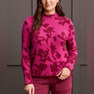 Tribal | Fuzzy Mock Neck Sweater